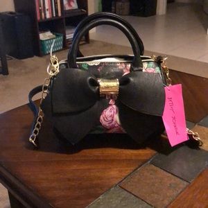 Betsey Johnson Floral Crossbody